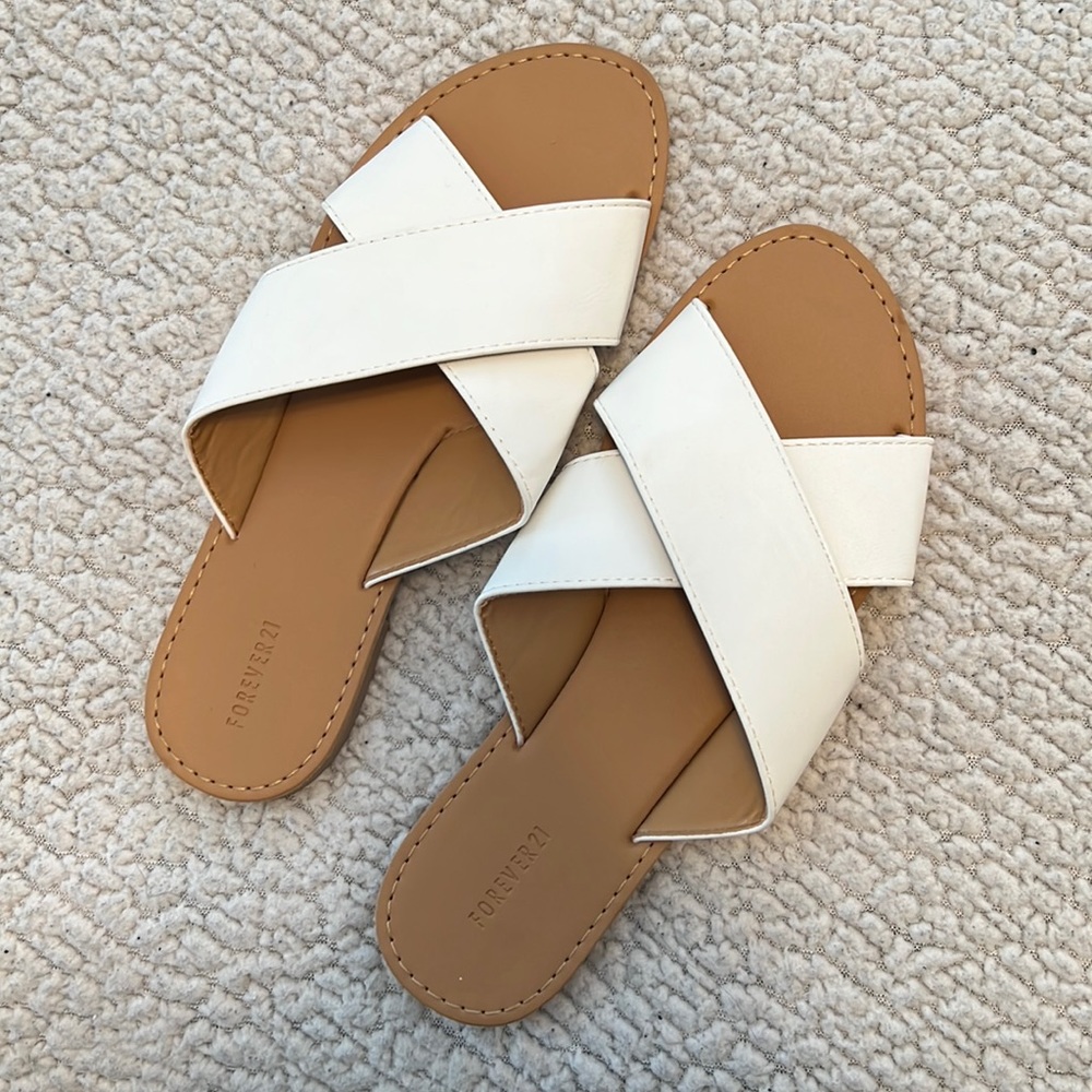 White Sandals